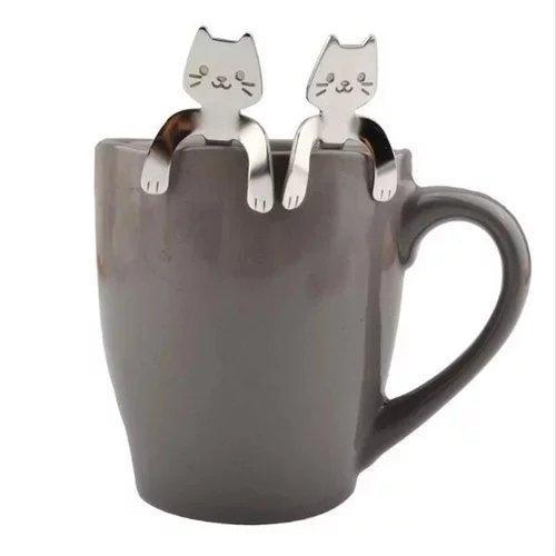 Cat Spoon Long Handle Flatware - Image 2