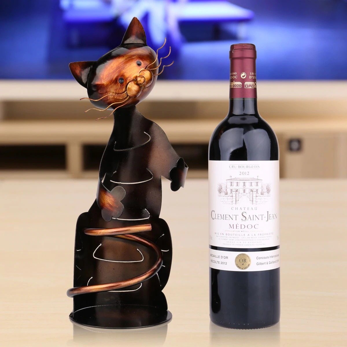 Cat Wine Holder - Image 2