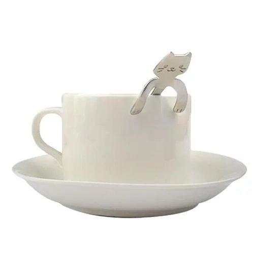 Cat Spoon Long Handle Flatware - Image 3