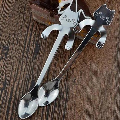 Cat Spoon Long Handle Flatware - Image 5